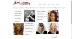 Desktop Screenshot of jimijames.com